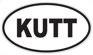 KUTT - Oval Magnet
