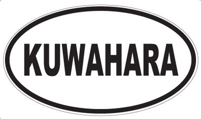 KUWAHARA - Oval Magnet