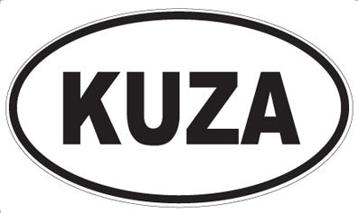 KUZA - Oval Magnet