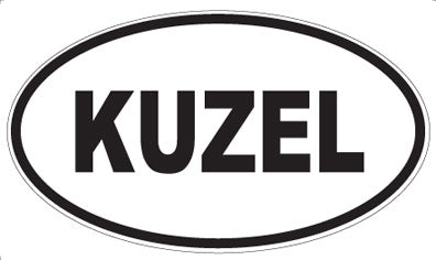 KUZEL - Oval Magnet