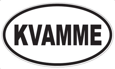 KVAMME - Oval Magnet