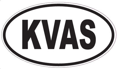 KVAS - Oval Sticker