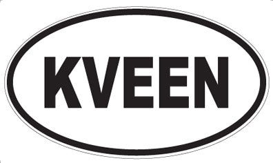 KVEEN - Oval Sticker