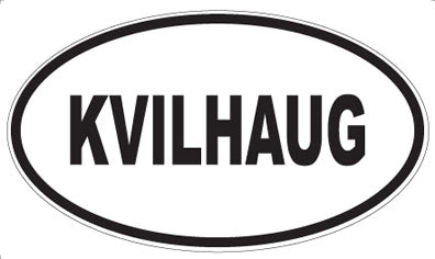 KVILHAUG - Oval Magnet