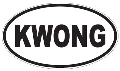 KWONG - Oval Magnet