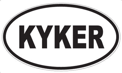KYKER - Oval Magnet