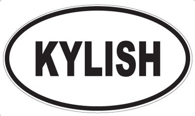 KYLISH - Oval Magnet