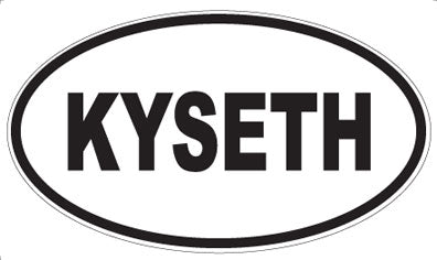 KYSETH - Oval Magnet