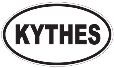 KYTHES - Oval Sticker