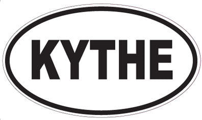 KYTHE - Oval Magnet