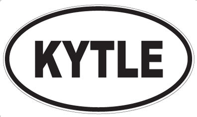 KYTLE - Oval Magnet