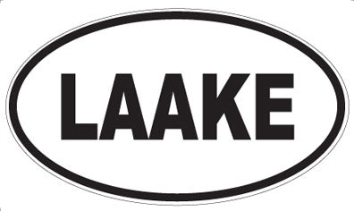 LAAKE - Oval Magnet