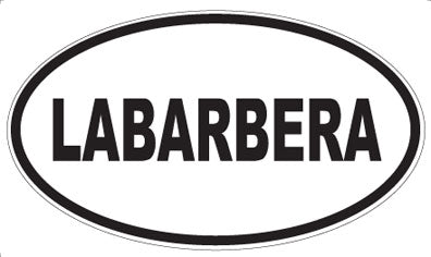 LABARBERA - Oval Magnet