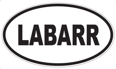 LABARR - Oval Magnet