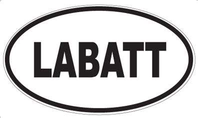 LABATT - Oval Magnet