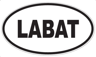 LABAT - Oval Magnet