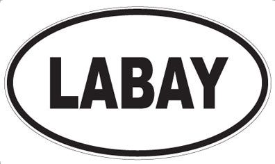 LABAY - Oval Magnet