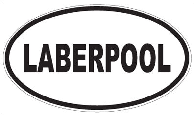 LABERPOOL - Oval Magnet