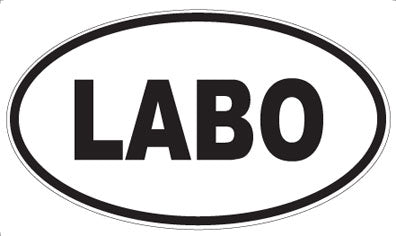 LABO - Oval Sticker