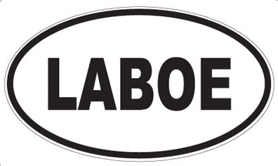 LABOE - Oval Magnet