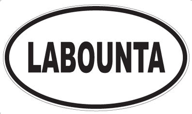 LABOUNTA - Oval Sticker