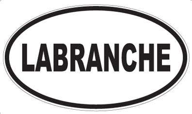 LABRANCHE - Oval Magnet