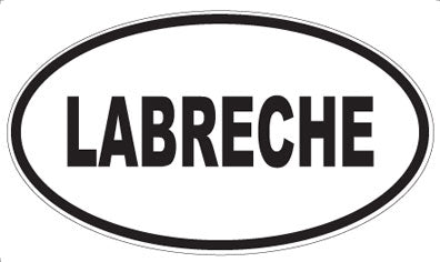 LABRECHE - Oval Sticker