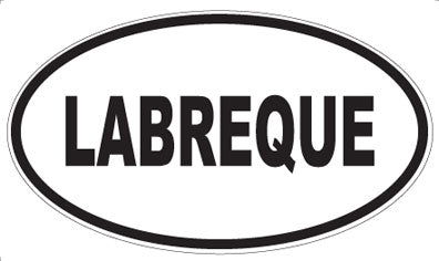 LABREQUE - Oval Magnet