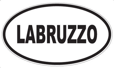 LABRUZZO - Oval Magnet