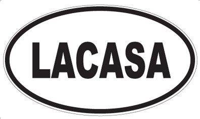 LACASA - Oval Magnet