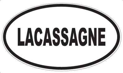 LACASSAGNE - Oval Magnet