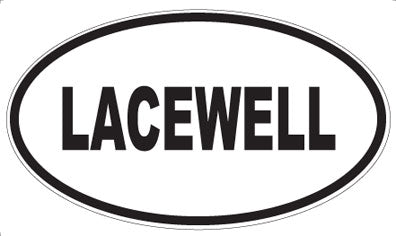 LACEWELL - Oval Magnet
