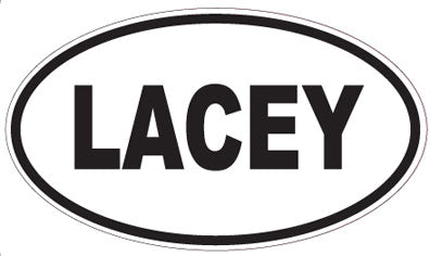 LACEY - Oval Magnet