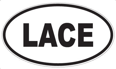 LACE - Oval Magnet
