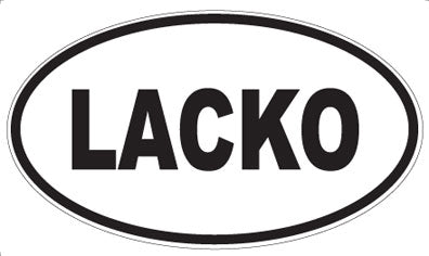LACKO - Oval Magnet