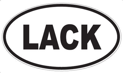LACK - Oval Magnet