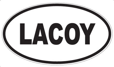 LACOY - Oval Magnet