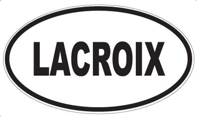 LACROIX - Oval Magnet