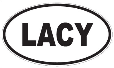 LACY - Oval Magnet