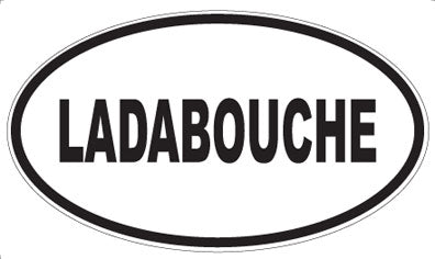 LADABOUCHE - Oval Magnet