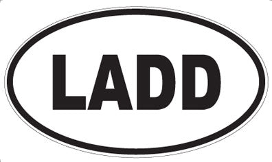 LADD - Oval Magnet