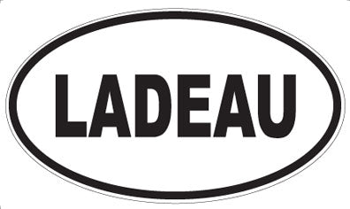 LADEAU - Oval Magnet