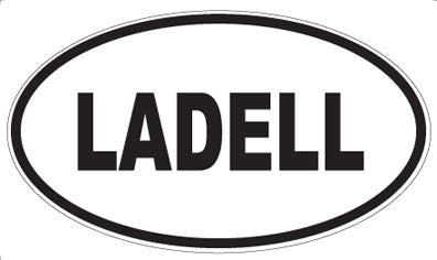 LADELL - Oval Magnet
