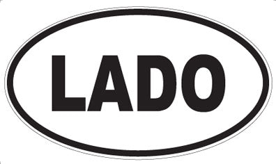 LADO - Oval Magnet