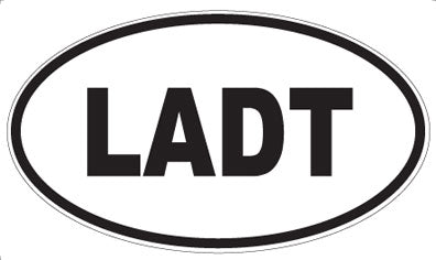 LADT - Oval Magnet