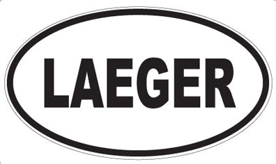 LAEGER - Oval Magnet