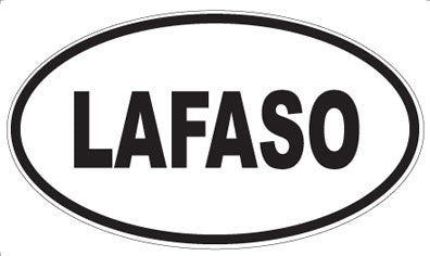 LAFASO - Oval Magnet