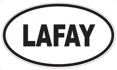 LAFAY - Oval Magnet
