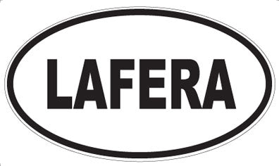 LAFERA - Oval Sticker