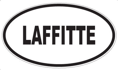 LAFFITTE - Oval Magnet